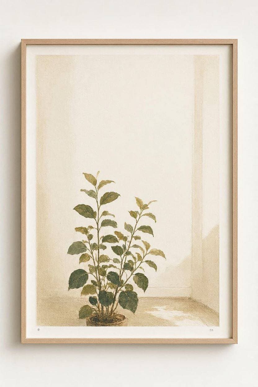 Interior with Houseplant I